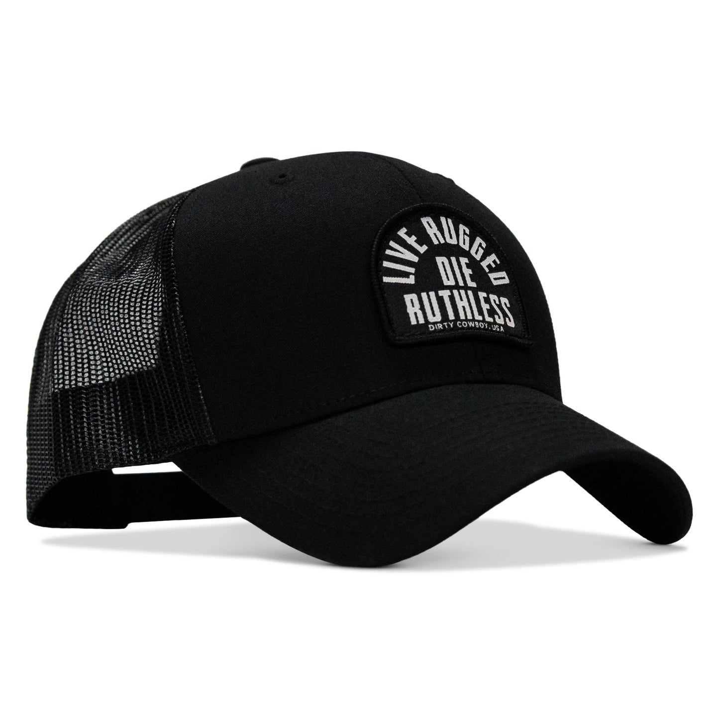 Live Rugged. Die Ruthless Patch Snapback Hat