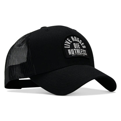 Live Rugged. Die Ruthless Patch Snapback Hat