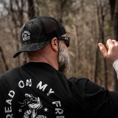 Live Rugged. Die Ruthless Patch Snapback Hat