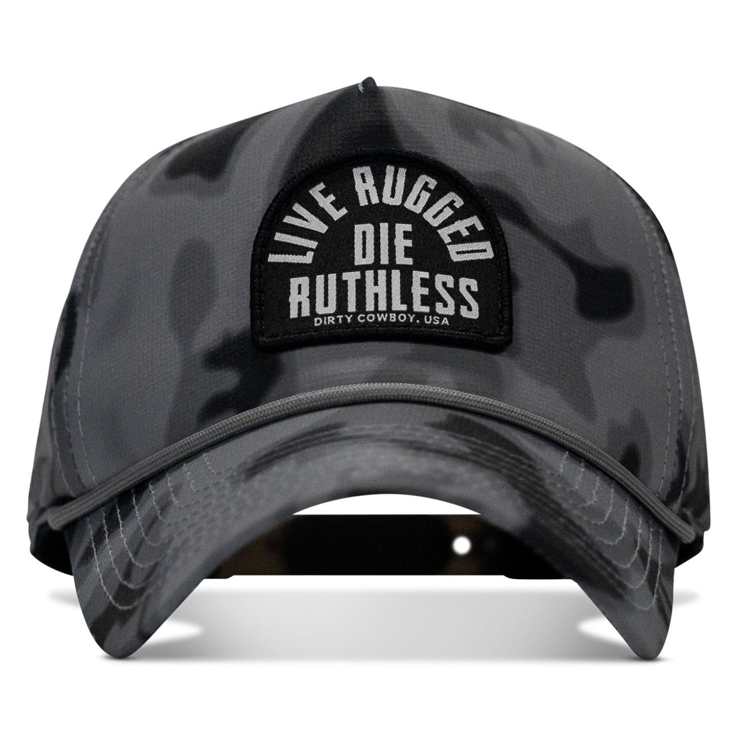 Live Rugged. Die Ruthless Patch Weekender Snapback