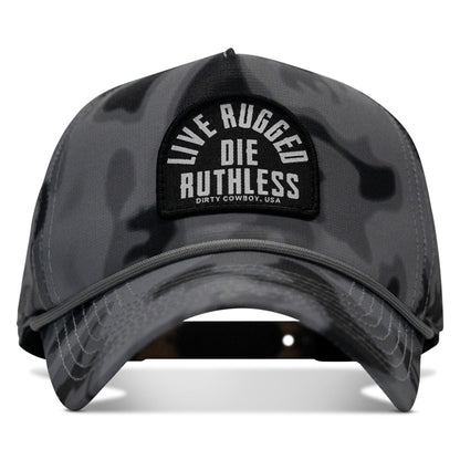 Live Rugged. Die Ruthless Patch Weekender Snapback