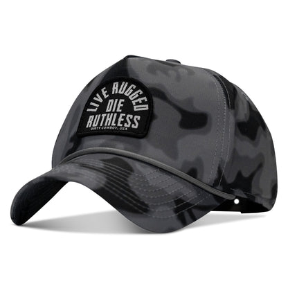 Live Rugged. Die Ruthless Patch Weekender Snapback