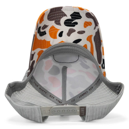Live Rugged. Die Ruthless Five Panel Mesh Snapback Hat