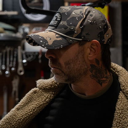 Live Rugged. Die Ruthless Patch Weekender Snapback