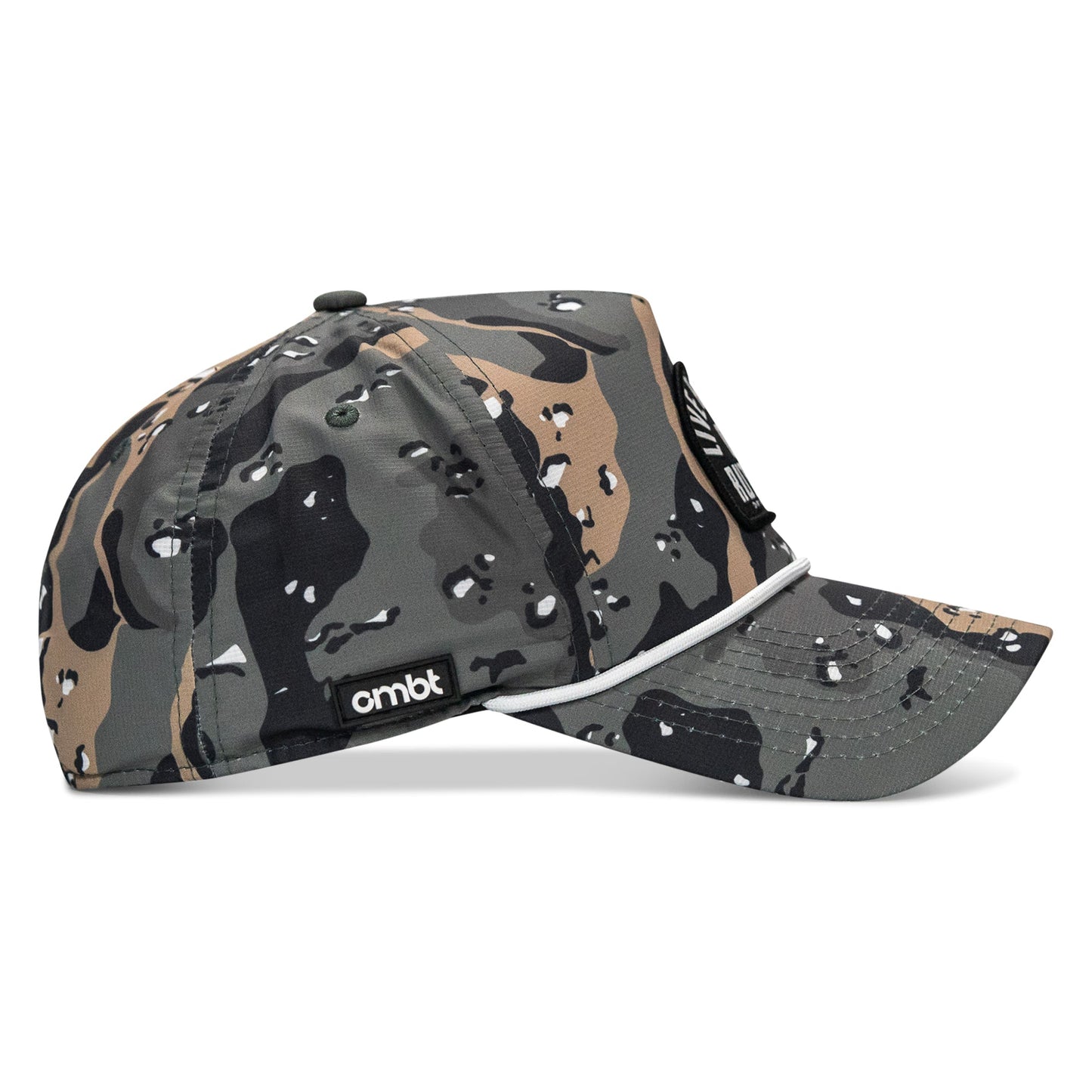 Live Rugged. Die Ruthless Patch Weekender Snapback