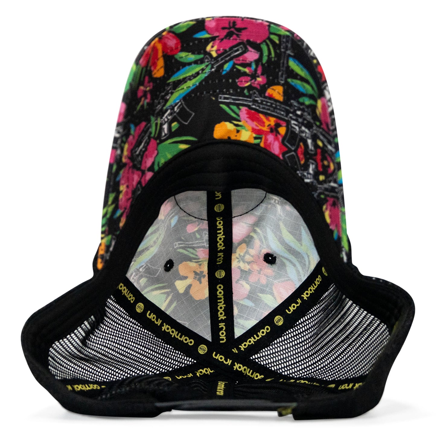 Live Rugged. Die Ruthless Patch Tactical Ripstop Mesh Snapback Hat