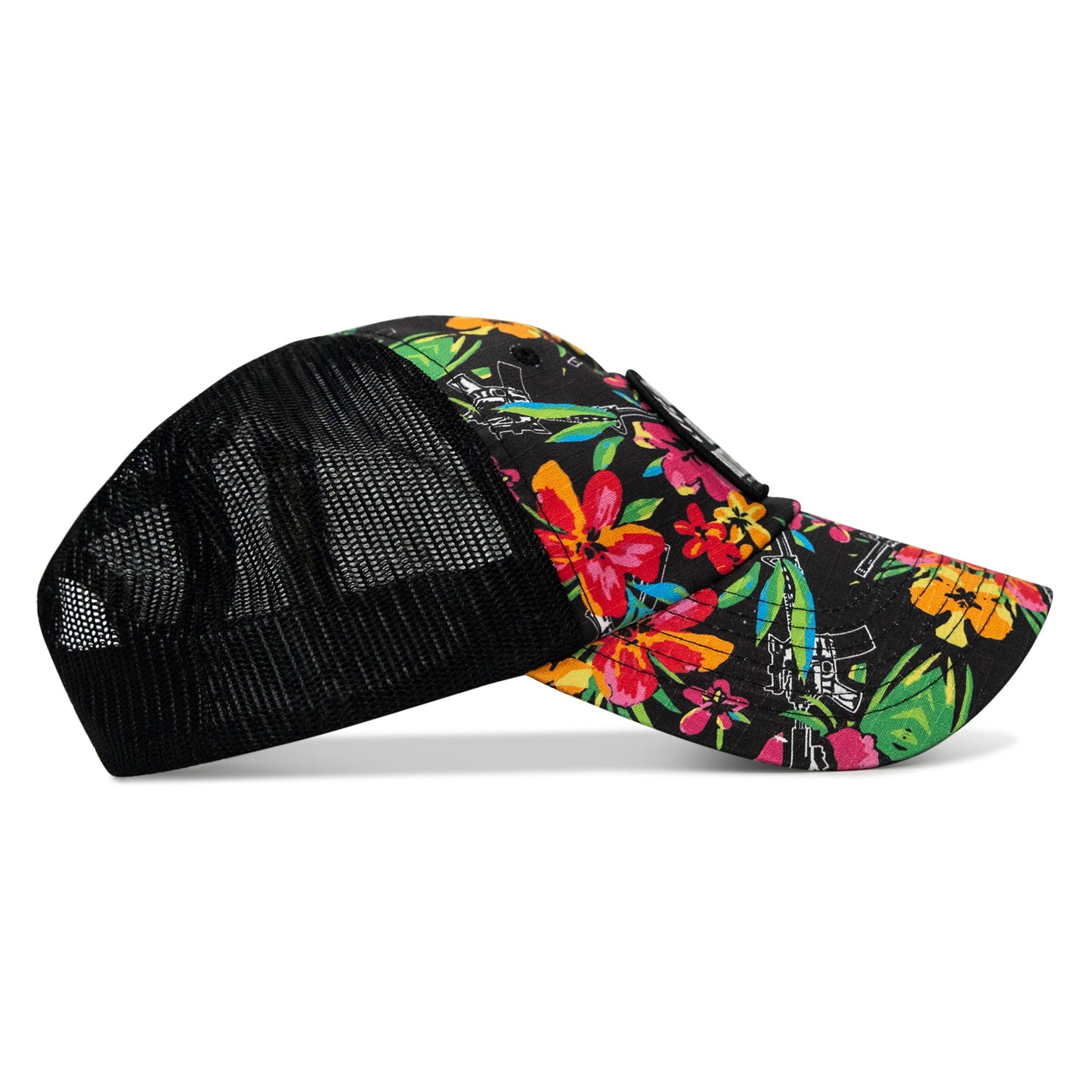 Live Rugged. Die Ruthless Patch Tactical Ripstop Mesh Snapback Hat