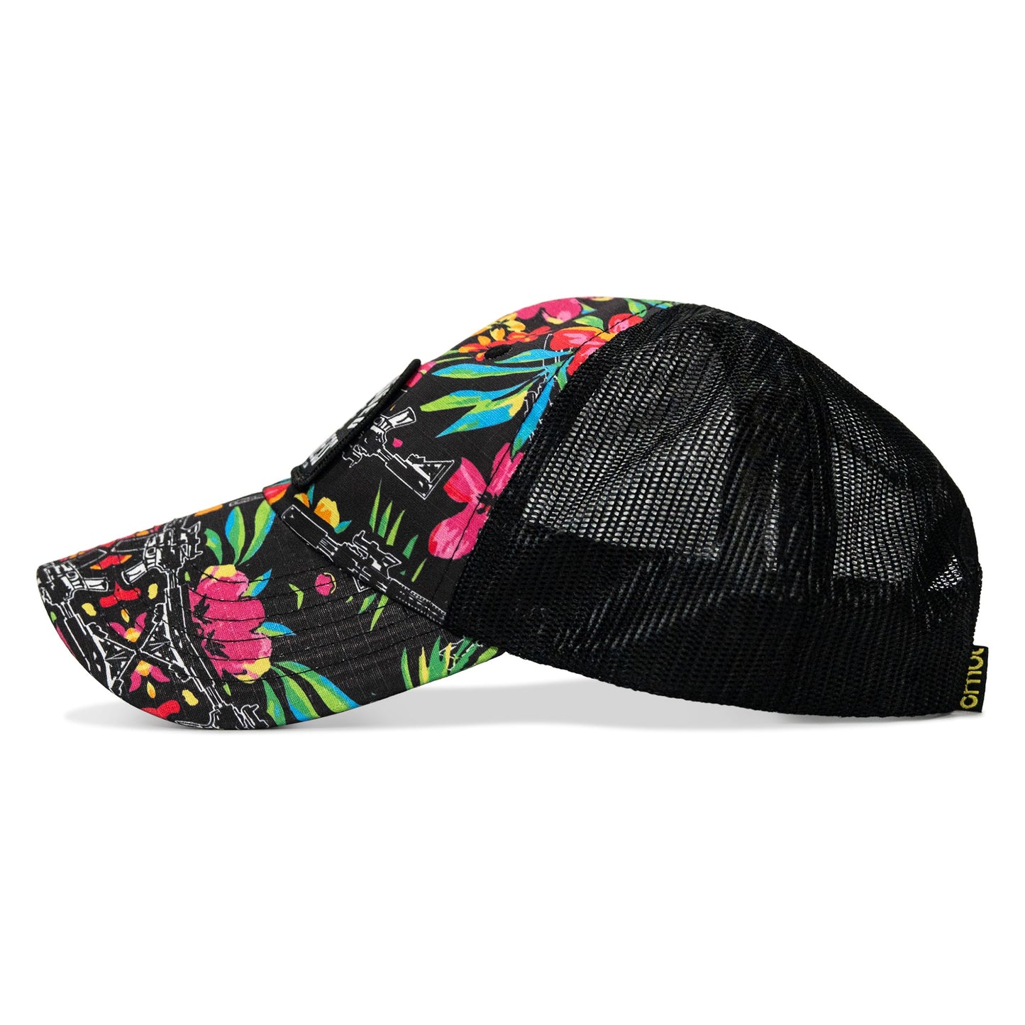 Live Rugged. Die Ruthless Patch Tactical Ripstop Mesh Snapback Hat