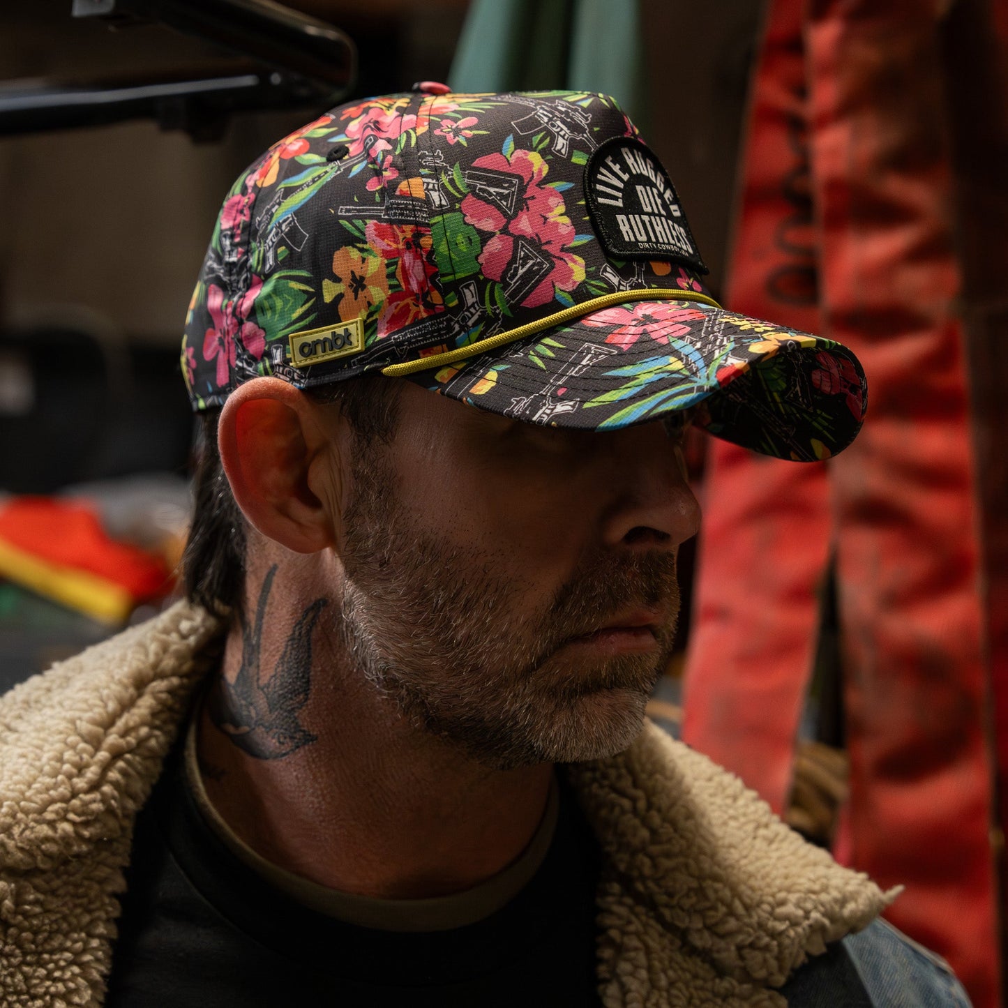 Live Rugged. Die Ruthless Patch Weekender Snapback
