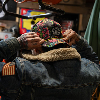 Live Rugged. Die Ruthless Patch Weekender Snapback