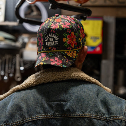 Live Rugged. Die Ruthless Patch Weekender Snapback