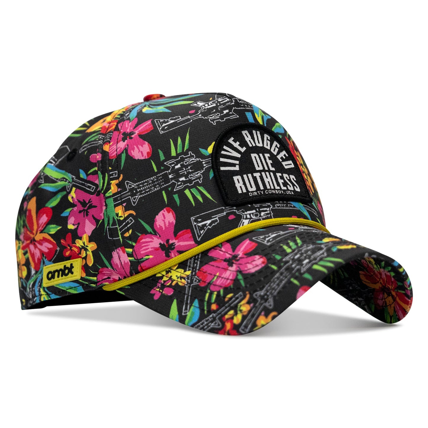 Live Rugged. Die Ruthless Patch Weekender Snapback