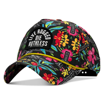 Live Rugged. Die Ruthless Patch Weekender Snapback