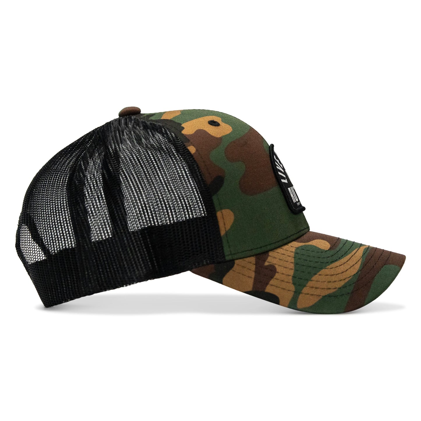 Live Rugged. Die Ruthless Patch Snapback Hat