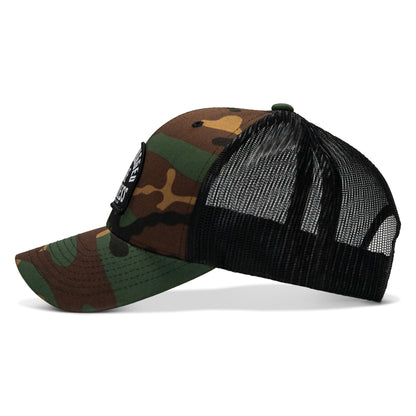 Live Rugged. Die Ruthless Patch Snapback Hat