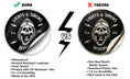 Load image into Gallery viewer, Truck Tillerman 3 Pack Firefighter Helmet Sticker
