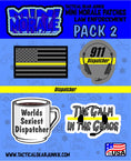 Load image into Gallery viewer, Mini Morale - Police (Dispatcher) Patch Pack 2
