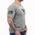 Load image into Gallery viewer, Men's Live Free Patriotic T-Shirt
