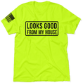 Load image into Gallery viewer, Looks Good - Safety Yellow T-Shirt

