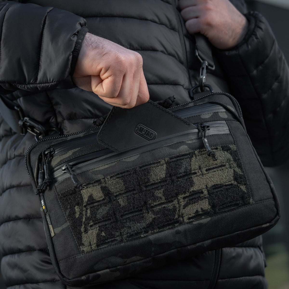 M-Tac Admin Bag Medium Elite with Loop Hex