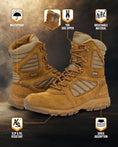 Load image into Gallery viewer, MAG SHIELD Suede Leather 8" Work Boot SZ WP

