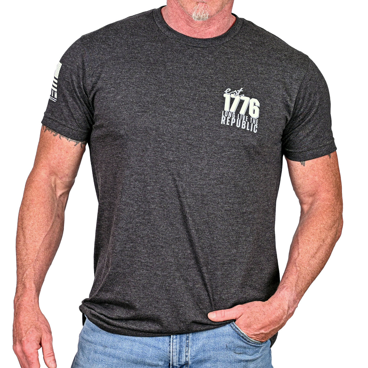 Men's Long Live The Republic Patriotic T-Shirt