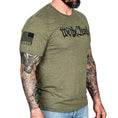 Load image into Gallery viewer, Men's We The People Military Green Patriotic T-Shirt
