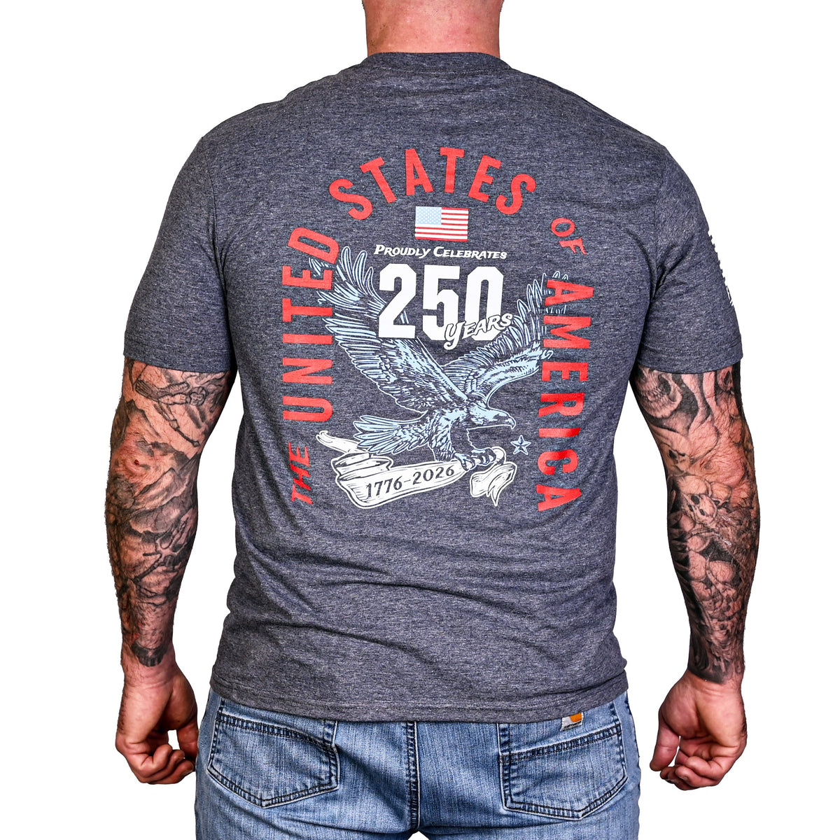 Men's 250th Anniversary Patriotic T-Shirt
