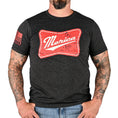 Load image into Gallery viewer, Men's 'Merica Patriotic T-Shirt - Heather Charcoal
