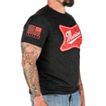 Load image into Gallery viewer, Men's 'Merica Patriotic T-Shirt - Heather Charcoal
