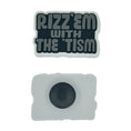 Load image into Gallery viewer, Tactical Mini Morale Charms - Rizz'em with the 'Tism - Set of 3
