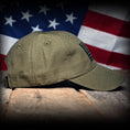 Load image into Gallery viewer, OD Green Ripstop Full Fabric American Flag Range Hat
