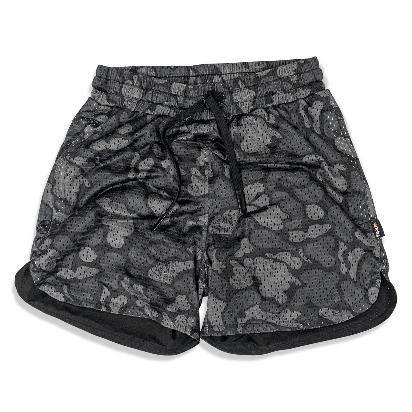 Men’s Double-Layer Mesh Training Shorts — 5" Inseam