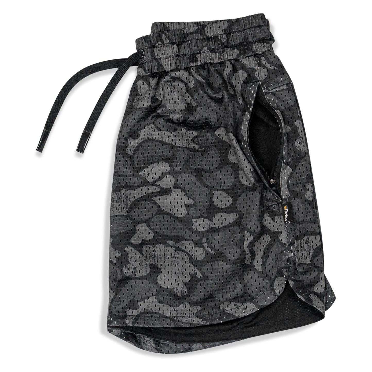 Men’s Double-Layer Mesh Training Shorts — 5" Inseam