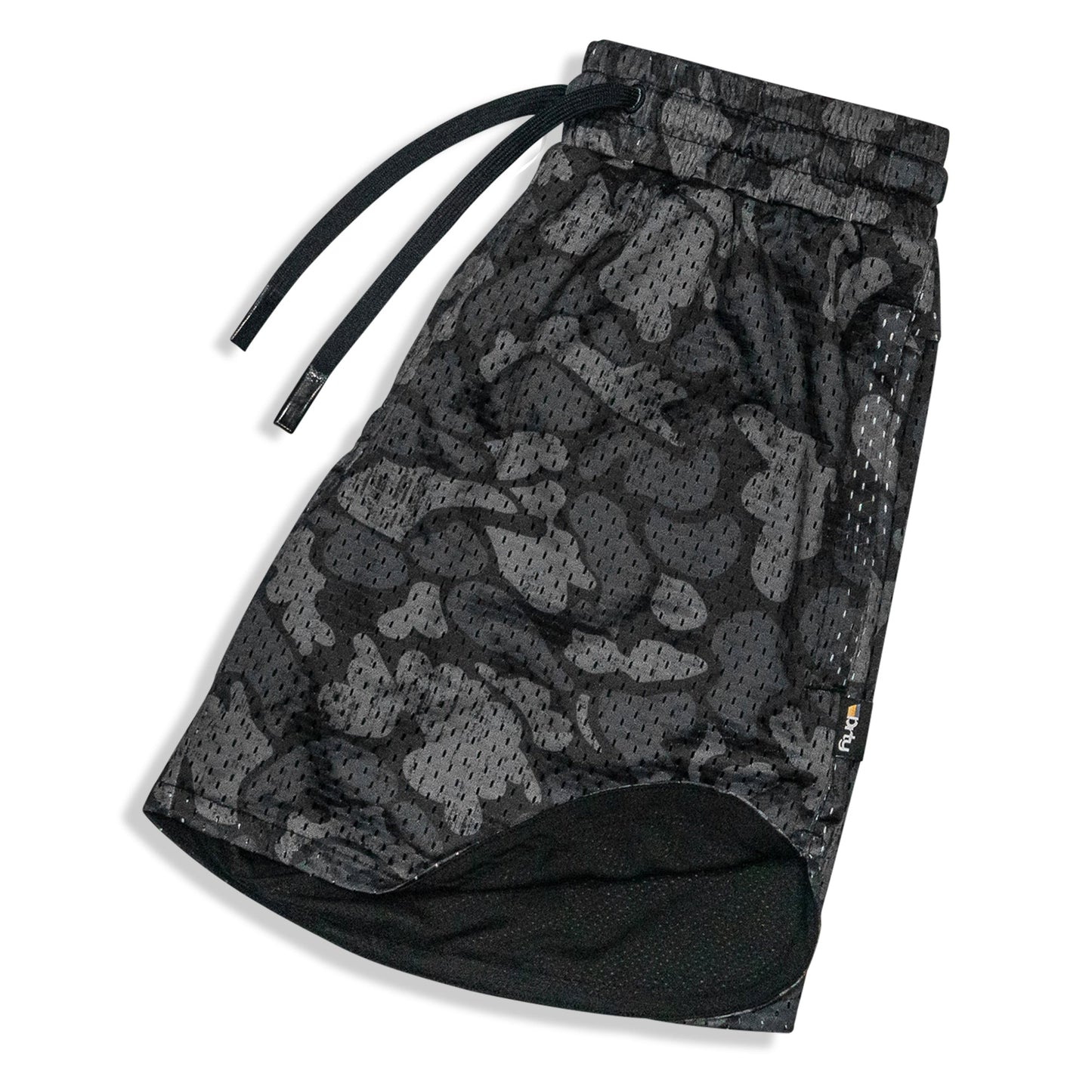 Men’s Double-Layer Mesh Training Shorts — 5" Inseam