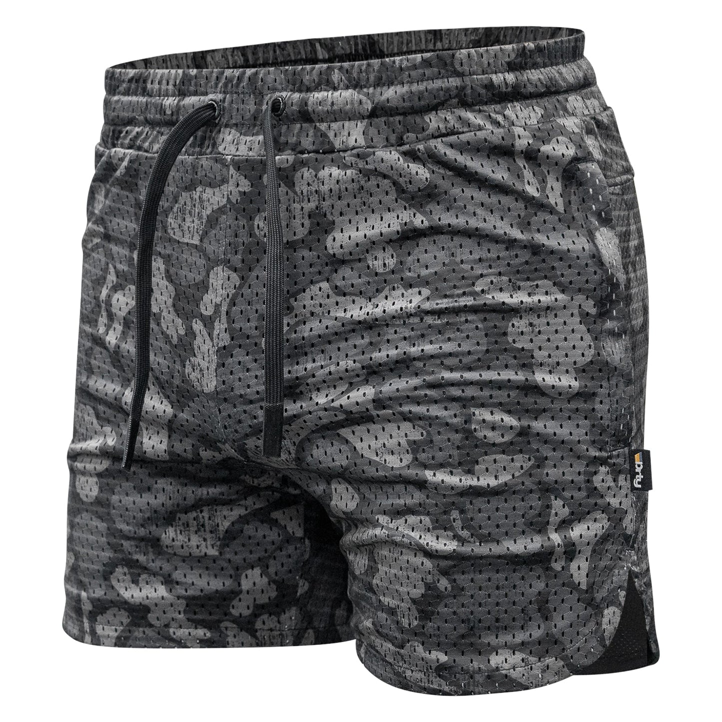 Men’s Double-Layer Mesh Training Shorts — 5" Inseam