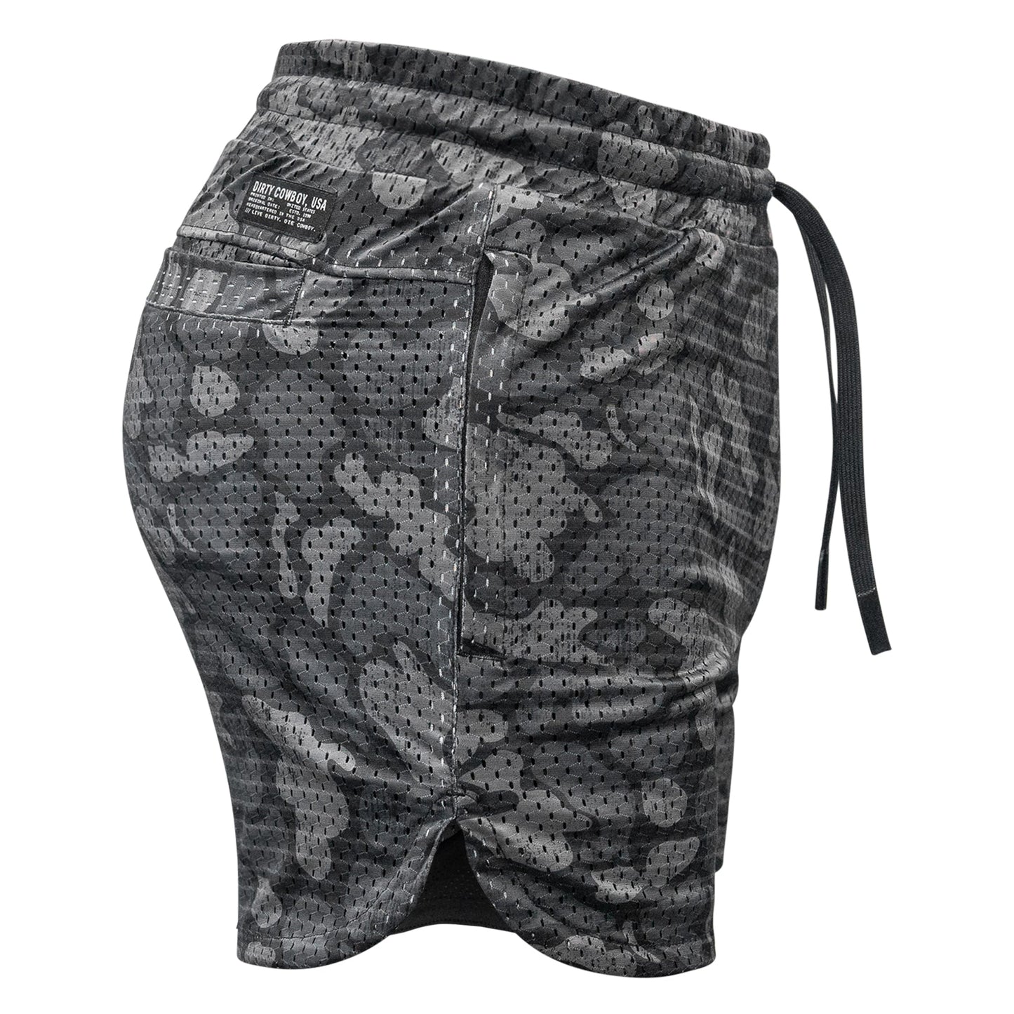 Men’s Double-Layer Mesh Training Shorts — 5" Inseam