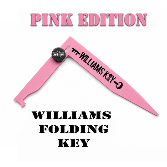 Pink Folding Williams Key