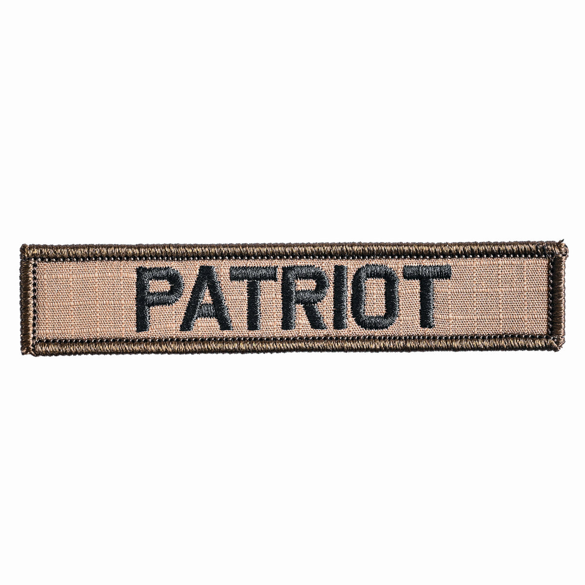 Patriot 1x5 Velcro Patch - Coyote Brown