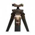 Load image into Gallery viewer, Linkogear HT-324C Carbon Fiber Tripod – Picatinny/Arca, 64" Max, 66lb Capacity - Brown
