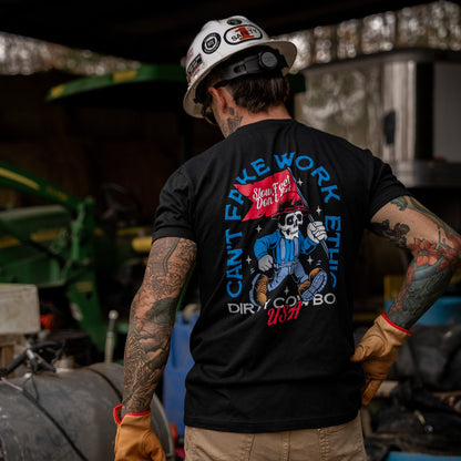 Can't Fake Work Ethic Men's T-Shirt