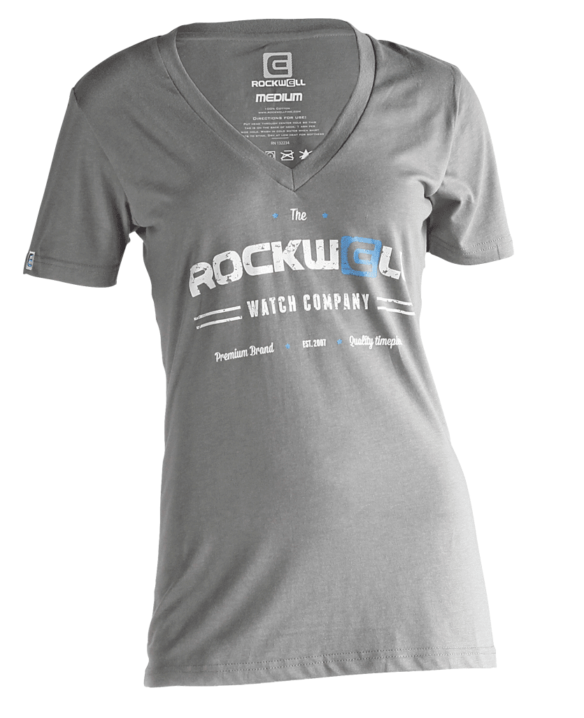 Women's Watch Co V-Neck Grey
