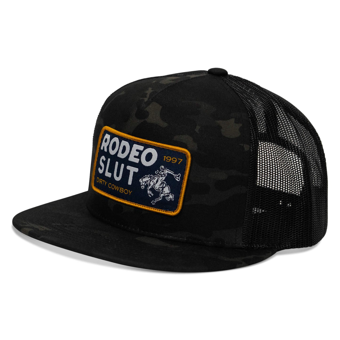 Rodeo Slut Patch Flatbill Hat