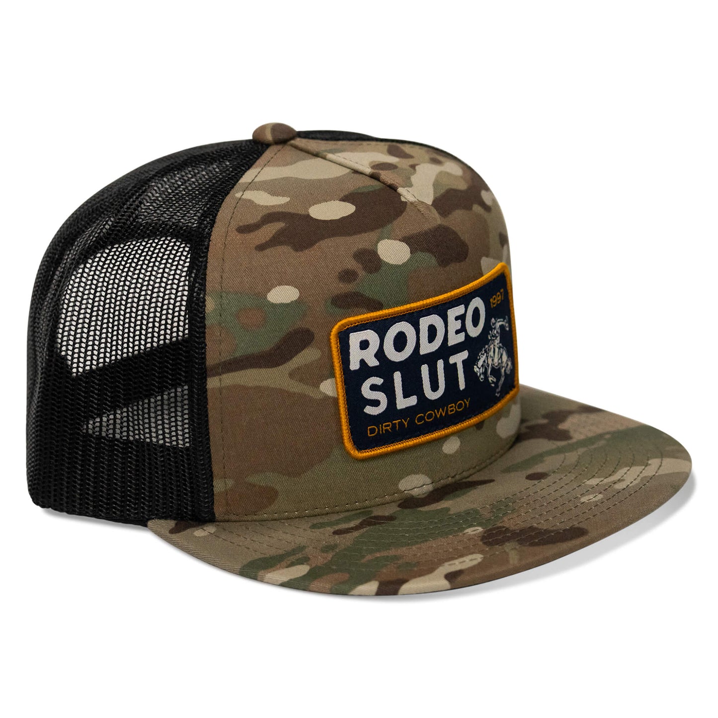 Rodeo Slut Patch Flatbill Hat