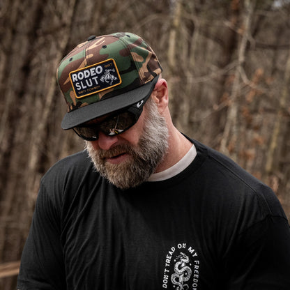 Rodeo Slut Patch Flatbill Hat