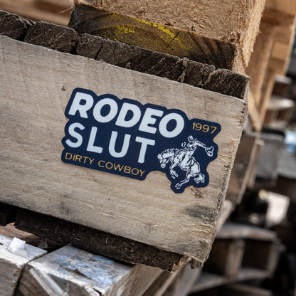 Rodeo Slut Dirty Cowboy Decal