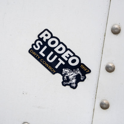 Rodeo Slut Dirty Cowboy Decal