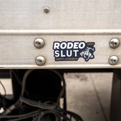 Rodeo Slut Dirty Cowboy Decal