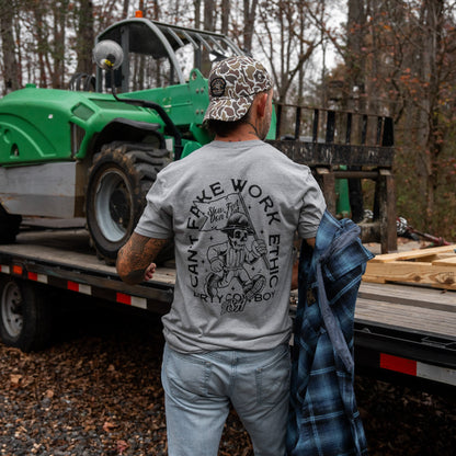 Can't Fake Work Ethic Men's T-Shirt