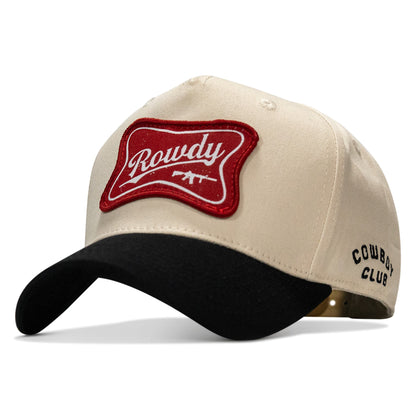 Rowdy Beer Logo Patch Workhorse Snapback